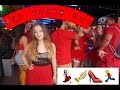 RED DRESS RUN| МУЖЧИНЫ В ПЛАТЬЯХ?