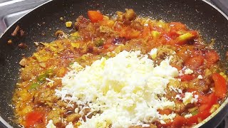 ধাবার স্টাইল এগ চিকেন কীমা/ Egg chicken keema recipe/ Best side dish for roti chapati & rice
