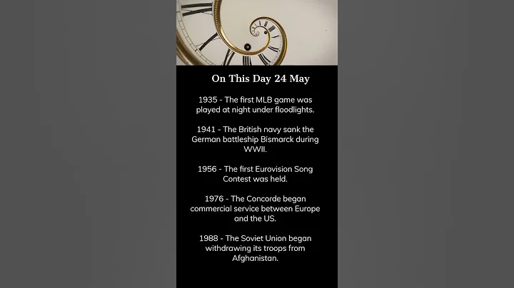 On This Day 24 May