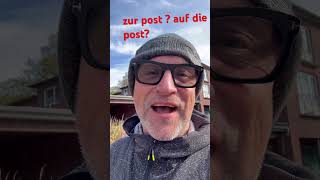 renitenz post auf m weg !