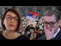 100 mijë protestues në Beograd? Gazetarja nga Presheva: Protesta “ndizet flakë”!