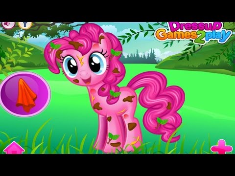 Пони игры. ПИНКИ ПАЙ МУРЗИЛКА.MY LITTLE PONY ОДЕВАЛКИ. мультик игра.