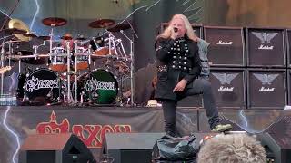 Saxon - Denim and Leather,  Burg Clam Austria 23.07.2022