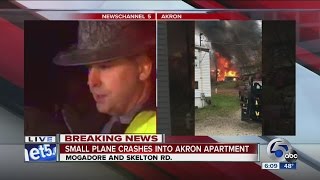 Official: No survivors in Akron plane crash