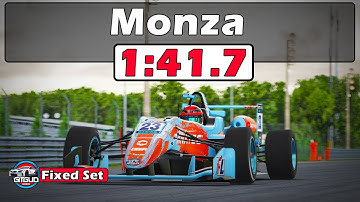 iRacing F3 Monza Track Guide - 1:41.7