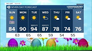 13 First Alert Weather Forecast | Sunday morning, April 9, 2023
