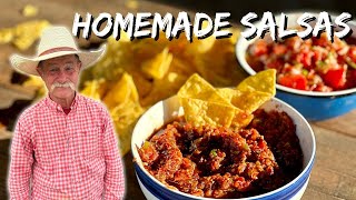 Homemade Mexican Salsas | Two Recipes Better Than Store Bought! #easysalsa  #traditionalsalsa
