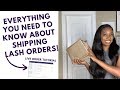 How I Ship My Lashes | Shipping Orders with Shopify