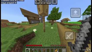 I Survive in hardcore world in minecraftfirst pert 1 I make a full iron armer #Minecraft #viral