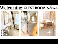 Welcoming Guest Room Ideas | Guest Room Decorating Ideas | Flexispot S3 Adjustable Bed