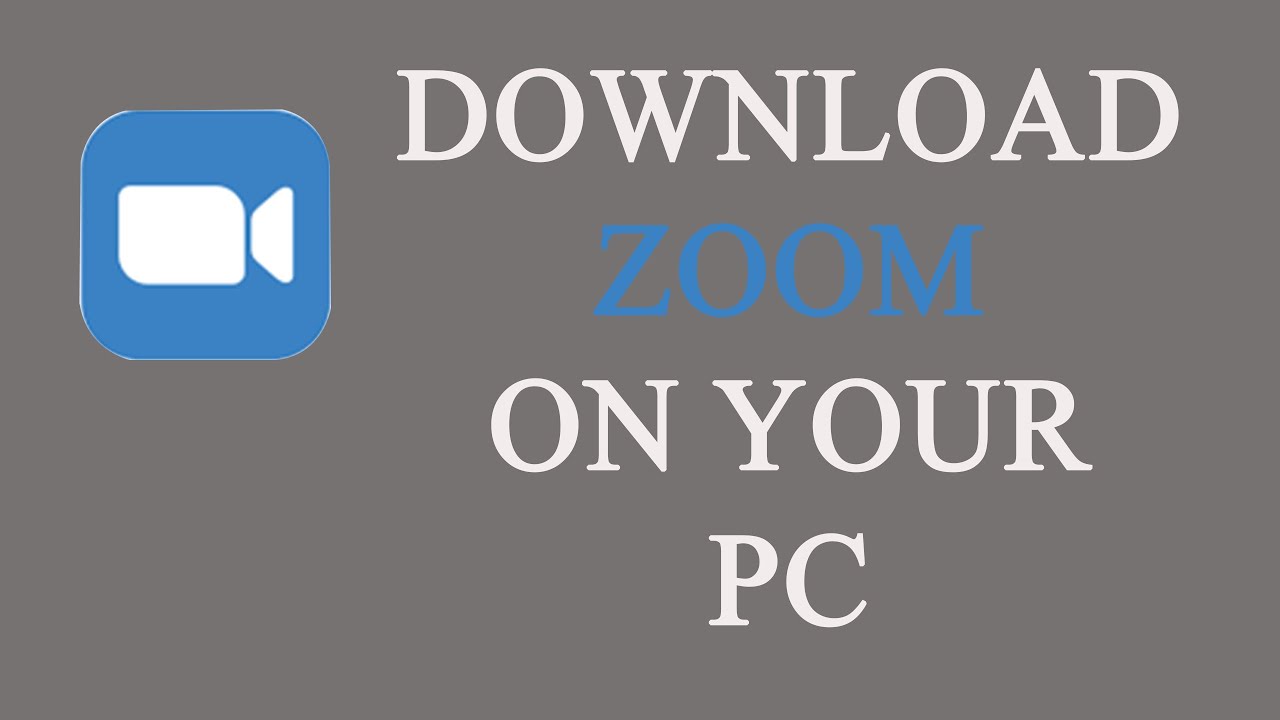 download zoom app on laptop