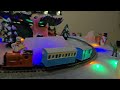 Bachmann  N Scale OO9 Rusty Pulling Christmas Train.