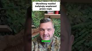 Ukraińscy Naziole Świętują: UE i Polska Milczą! #shorts