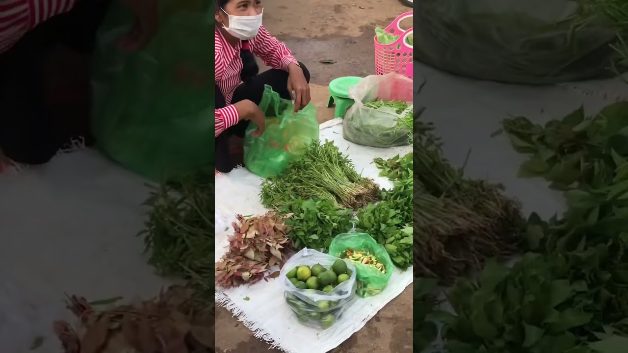 Cambodia fresh vegetables