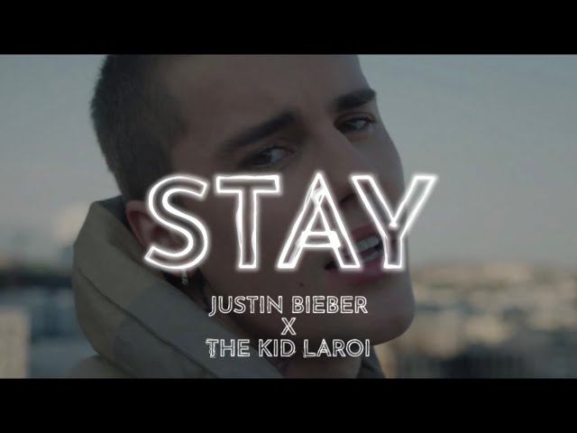 STAY - Justin Bieber, The Kid LAROI - EDITED WITH LYRICS #shorts