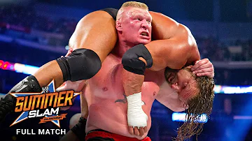 FULL MATCH - Triple H vs. Brock Lesnar - No Disqualification Match: SummerSlam 2012