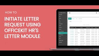 Effortlessly Simplify Your Letter Requests with OfficeKit HR's Letter Module.
