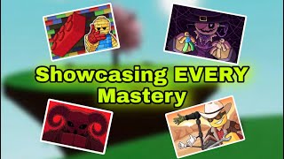 Showcasing EVERY Slap Battles MASTERY | Roblox Slap Battles