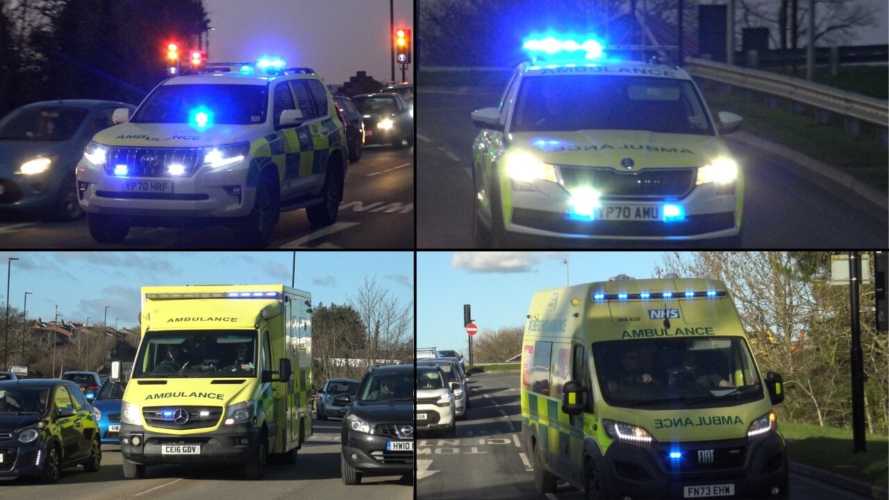 Isle Of Wight Ambulance Compilation