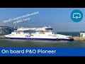 On board and behind the scenes on the worlds largest double ended hybrid ferry