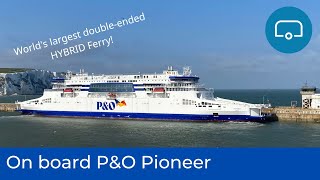 On Board and behind the scenes on the World&#39;s LARGEST Double Ended HYBRID Ferry