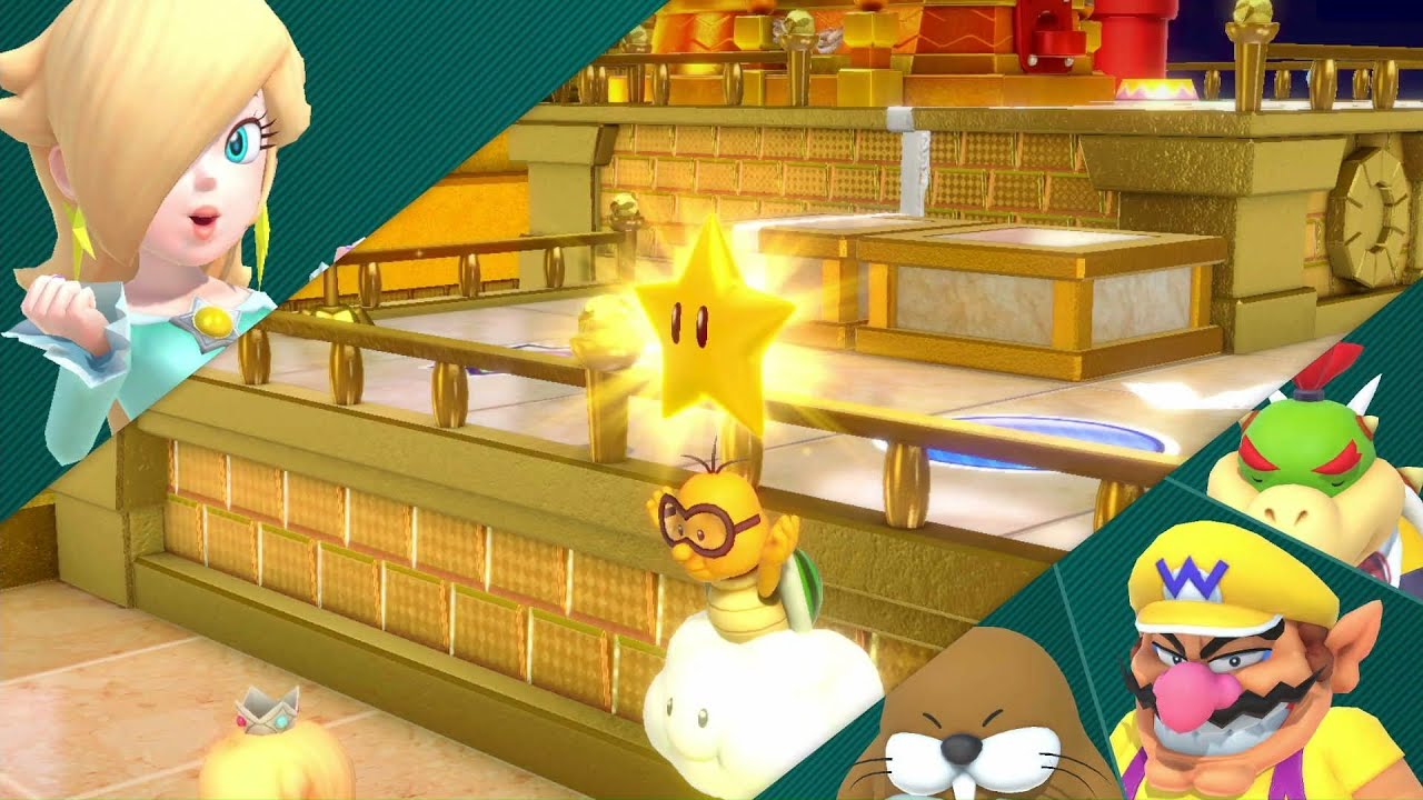 Super Mario Party - Mario Party - #112: Kamek's Tantalizing Tower - Rosalina, Wario (Master CPU)