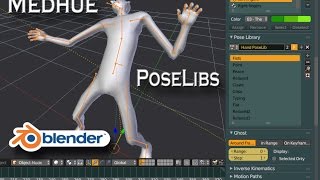 Blender Pose Libraries