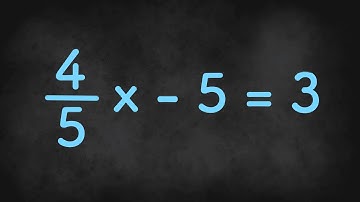 Equations with Fractions and Decimals - Algebra 1 Unit 1 Lesson 8