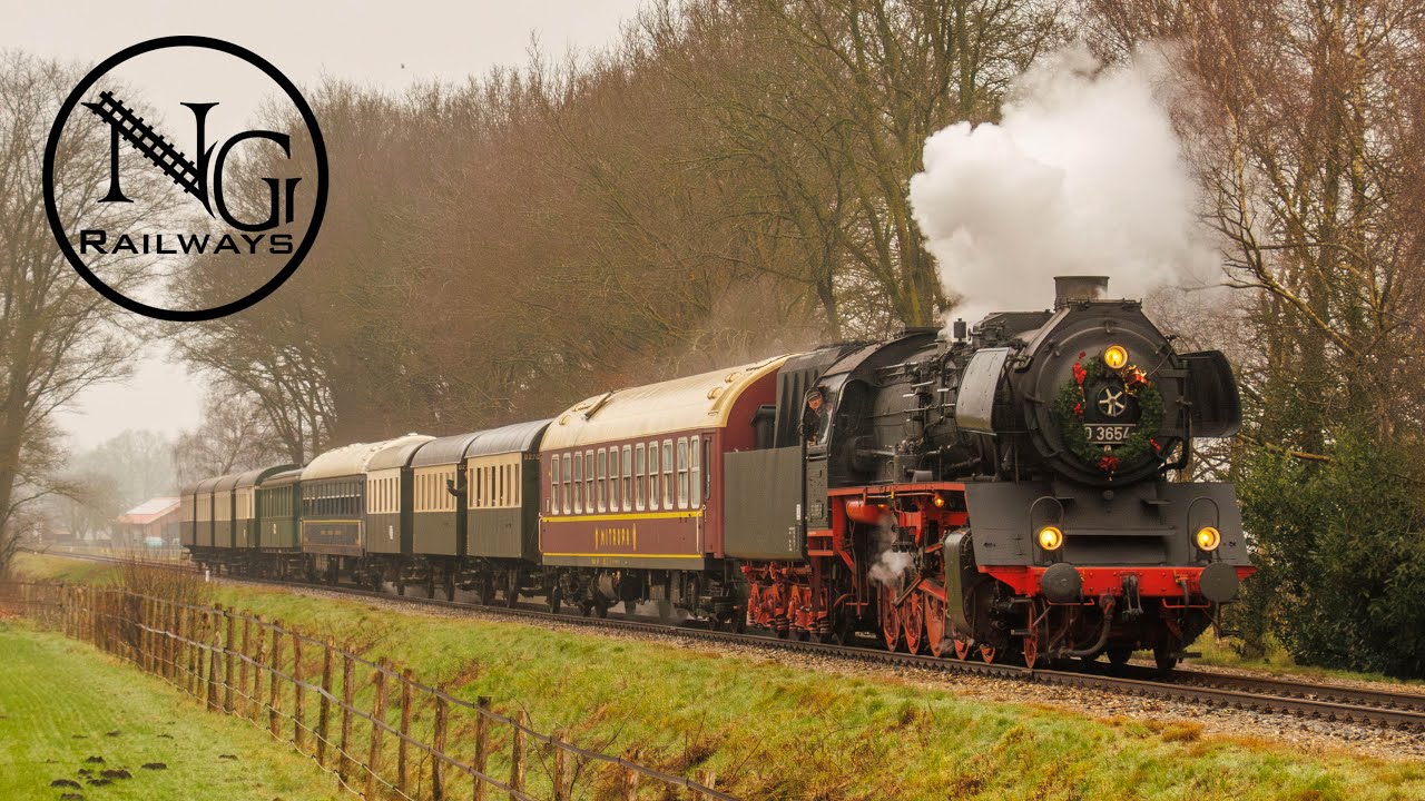 29 december 2024 De Veluwsche Stoomtrein Maatschappij Glühwein Express met de 50 3654-6