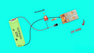 How to make 3.7v Li-ion Battery Charger Using IN4007 Diode