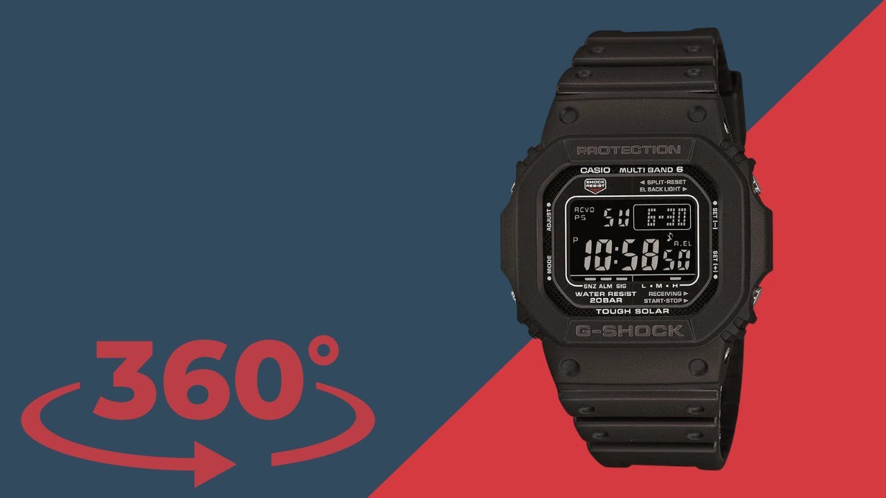Casio G-Shock GW-M5610U-1BER - YouTube