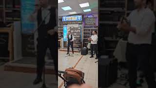דודי משי ותזמורתו - שמחת בית השואבה . עם נגן הבוזוקי עידן שחר  .. אש 🔥🔥🔥🔥