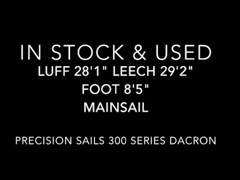 Used Mainsail Luff 28'1