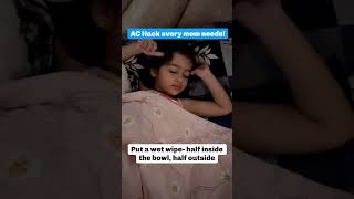 DIY Humidifier Hack for Babies in AC Rooms | Zero Cost Summer Baby Hack