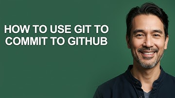 How to Use Git to Commit to Github - KevinHowTo