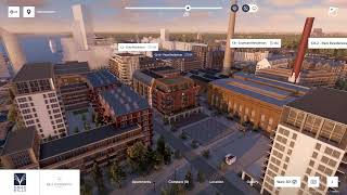 Riga Waterfront - 3D Interactive Application
