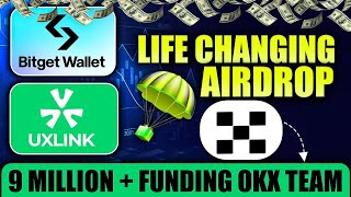 Market Pump 🚀 | 2 FREE Airdrop UXLINK & BITGET | Best Crypto Airdrops | Cryptocurrency