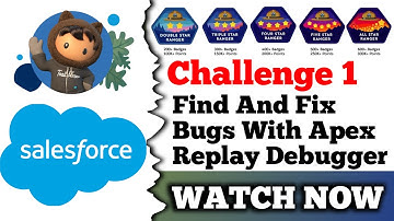 Find and Fix Bugs with Apex Replay Debugger |Salesforce Trailhead| Launch Your Trailhead Playground