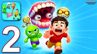 Monster Mob: Viral Invasion - Gameplay Walkthrough Part 2 - Zombie Infection Mob (iOS, Android) screenshot 5