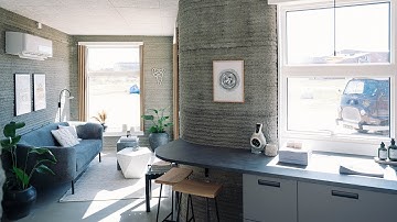 Inside a 3D Printed Tiny House That You