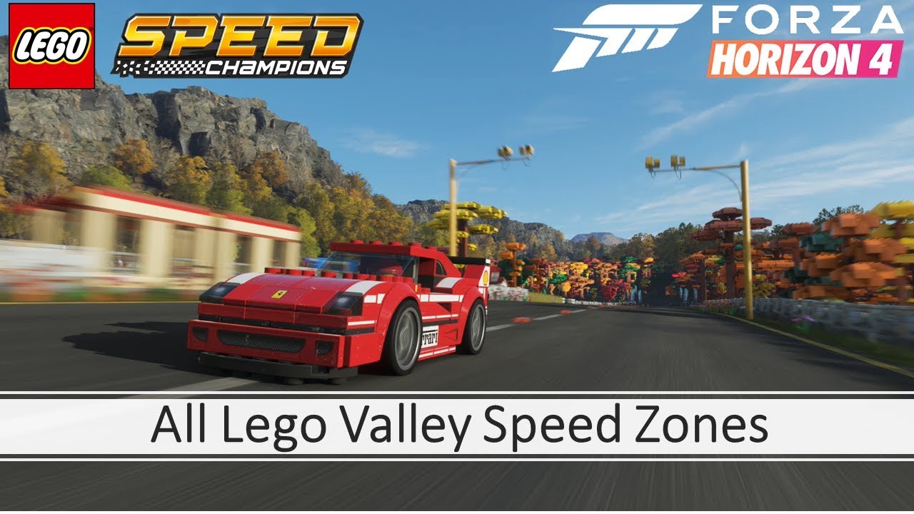 FH4 Lego Valley All Speed Zones YouTube