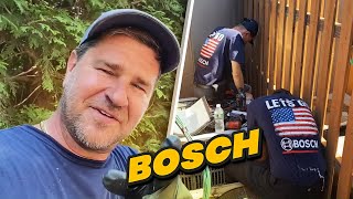 Installation of Bosch Dual Fuel IDS 2.0 Heat Pump with 96% Gas Furnace