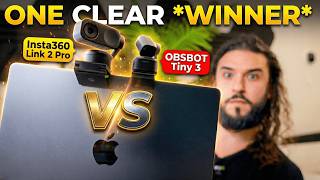 BEST Webcam For MacBook Pro! OBSBOT Tiny 3 VS Insta360 Link 2 Pro