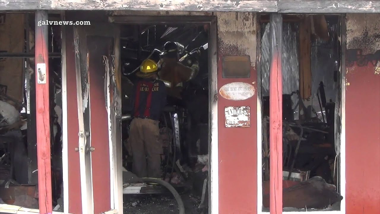 Fire destroys resale shop — The Daily News