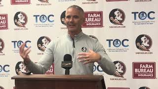 Athlete Statistics FSU Football: Mike Norvell talks no depth chart, prep for Week 0, and more