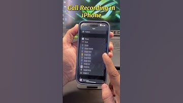 Call Recording in iPhone #iphone #smartphone #ios18 #ios18beta #iphone16 #ios #shorts #tipsandtricks