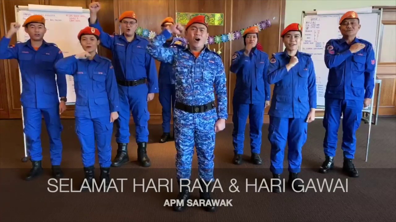 UCAPAN HARI RAYA & GAWAI APM SARAWAK 2020 - YouTube