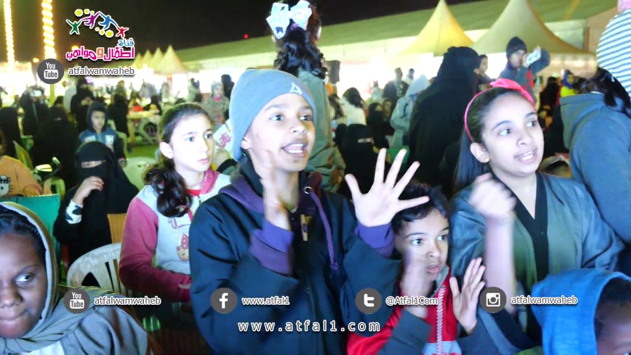 #اطفال_ومواهب كواليس مهرجان ربيع ينبع للتسوق والترفيه 1441 اليوم الثاني