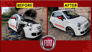I repaired a crash damaged Fiat 500 - Part 1