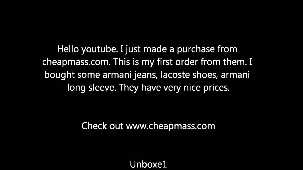 wwww.cheapmass.com